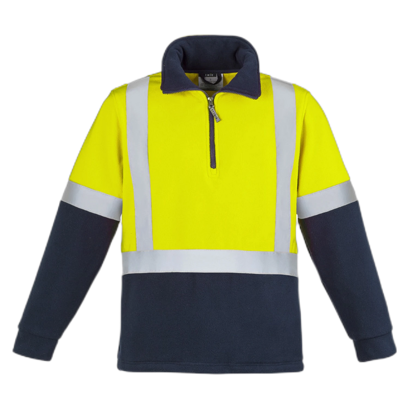 Syzmik Unisex Hi Vis Polar Fleece Pullover - Shoulder Taped ZT462