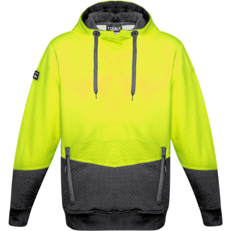 Syzmik Unisex Hi Vis Textured Jacquard Hoodie ZT477