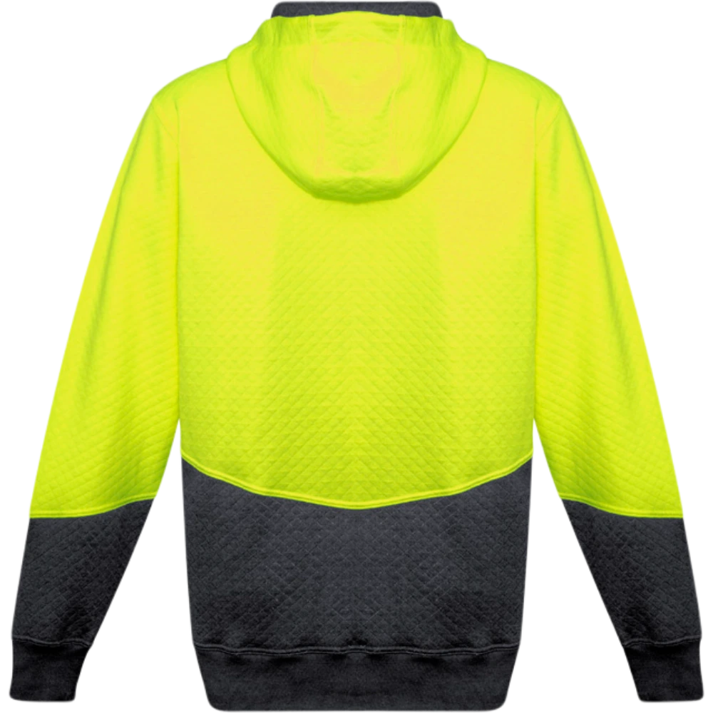 Syzmik Unisex Hi Vis Textured Jacquard Hoodie ZT477