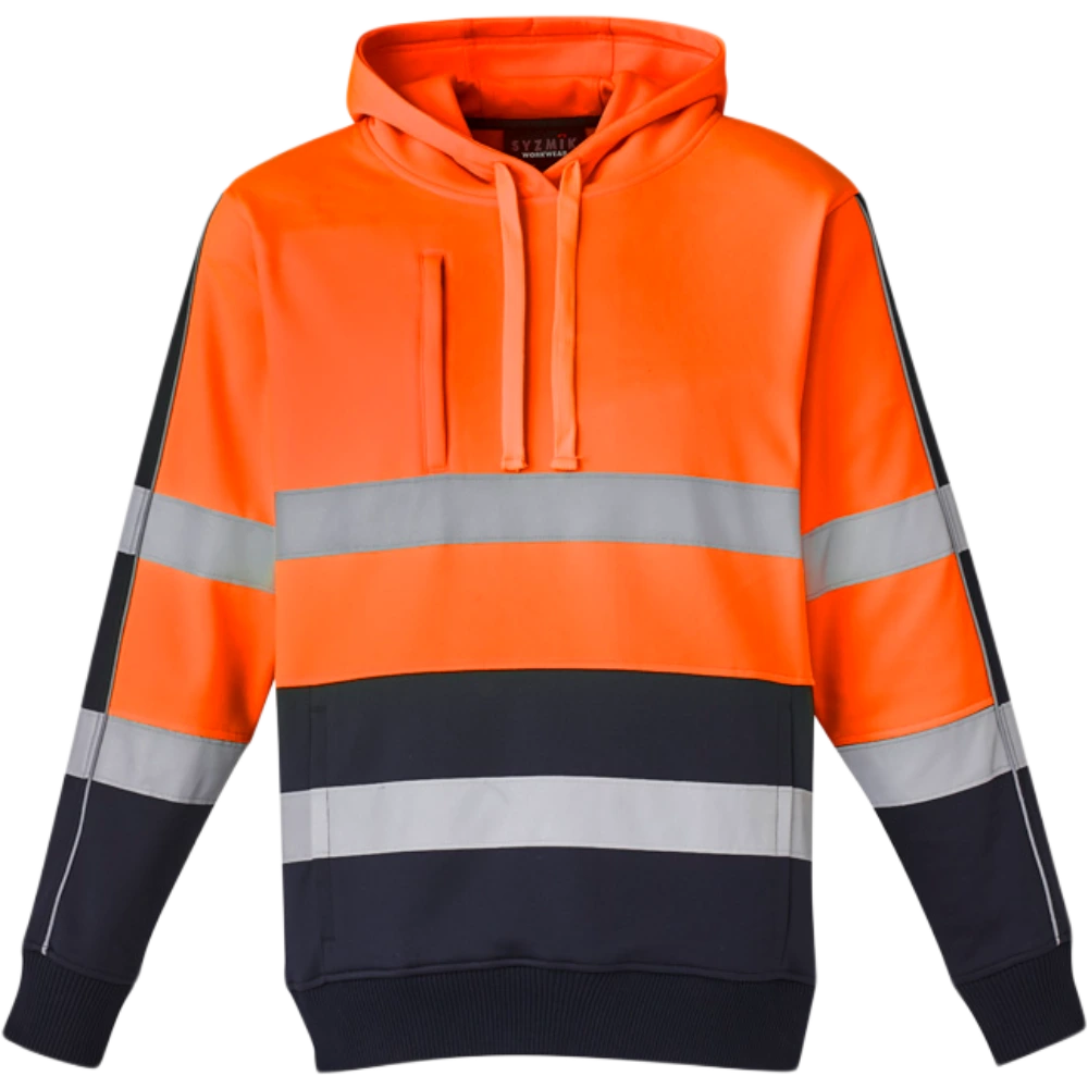 Syzmik Unisex Hi Vis Stretch Taped Hoodie ZT483