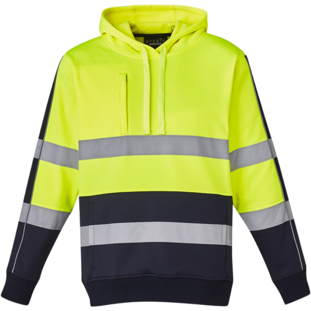 Syzmik Unisex Hi Vis Stretch Taped Hoodie ZT483