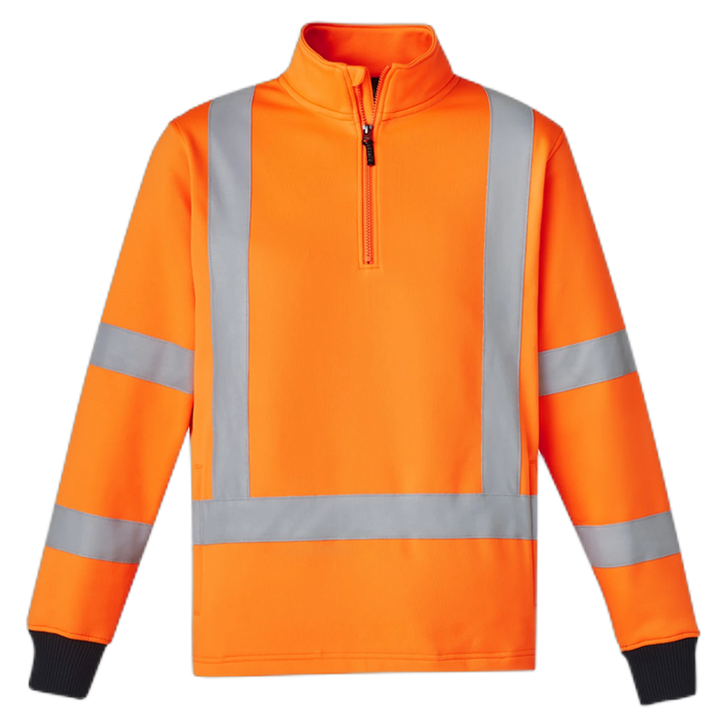 Syzmik Unisex Hi Vis X Back Rail Jumper ZT660