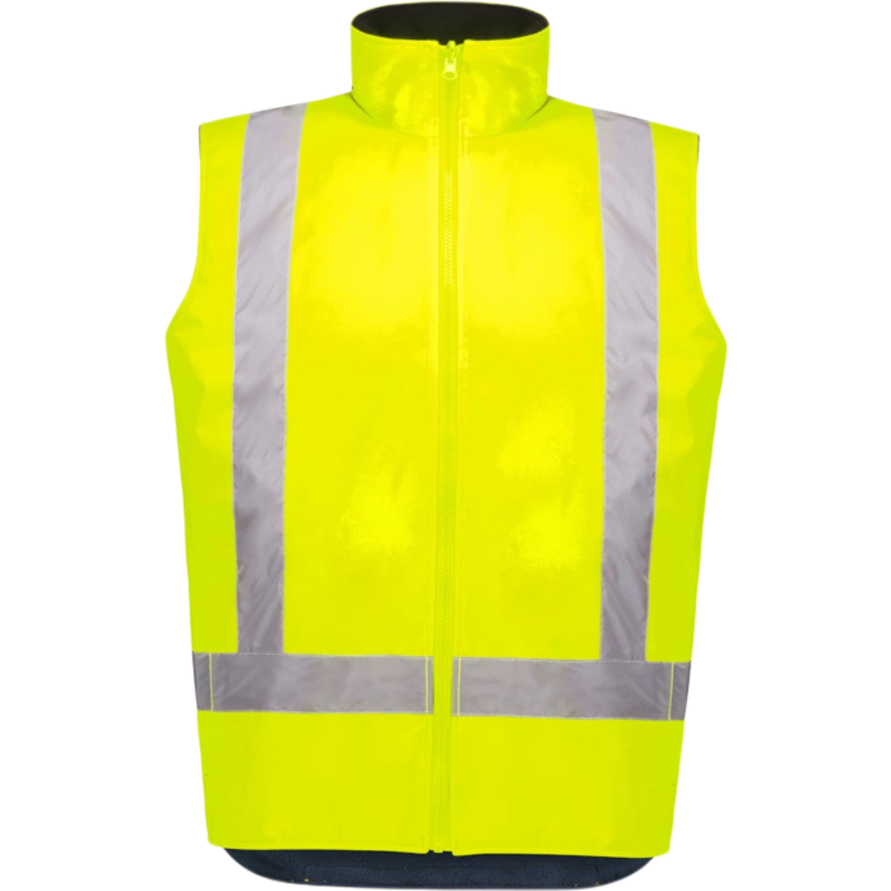 Syzmik Unisex Hi Vis Waterproof Reversible Vest ZV228