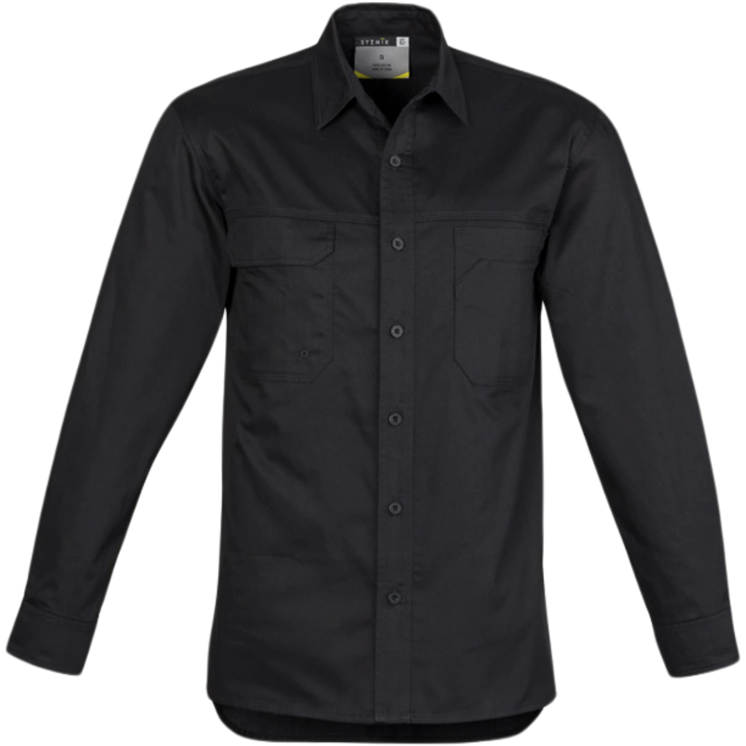Syzmik Mens Lightweight Tradie Long Sleeve Shirt ZW121