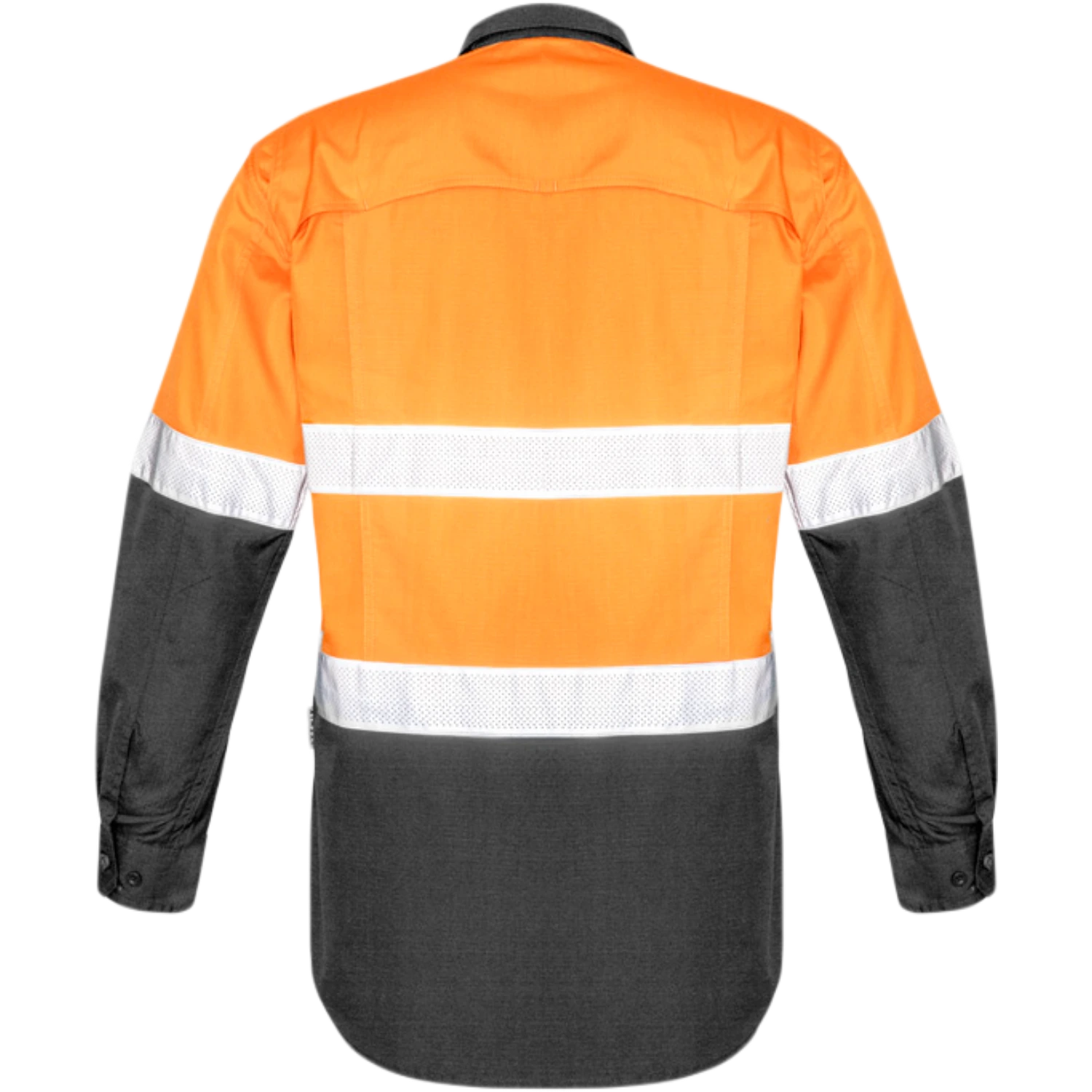 Syzmik Mens Rugged Cooling Hi Vis Taped Long Sleeve Shirt ZW129