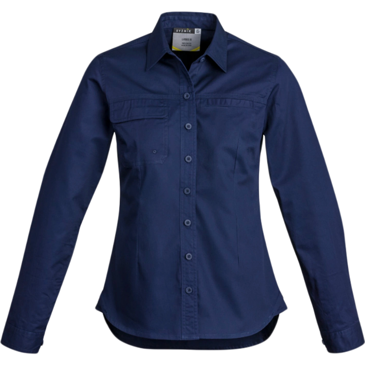 Syzmik Womens Lightweight Tradie Long Sleeve Shirt ZWL121