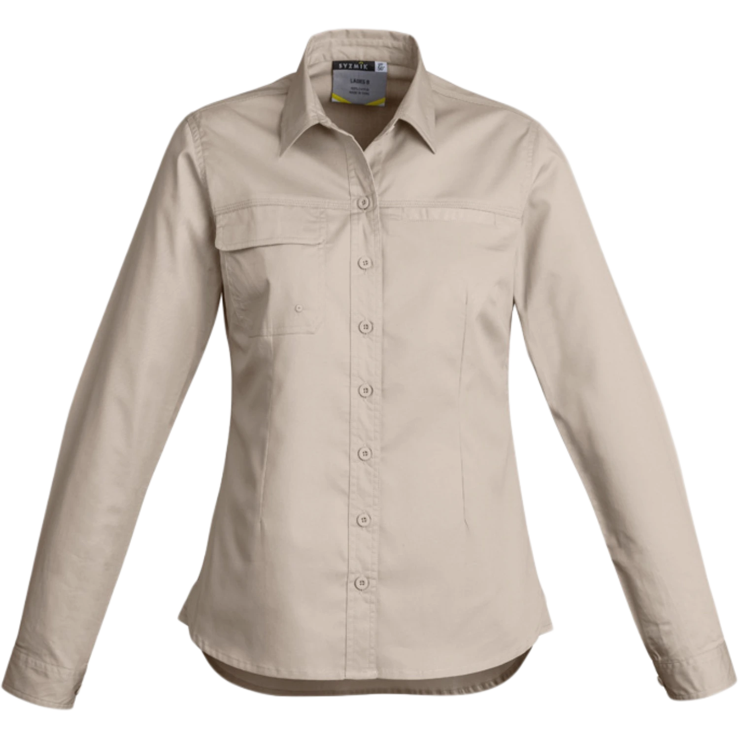 Syzmik Womens Lightweight Tradie Long Sleeve Shirt ZWL121