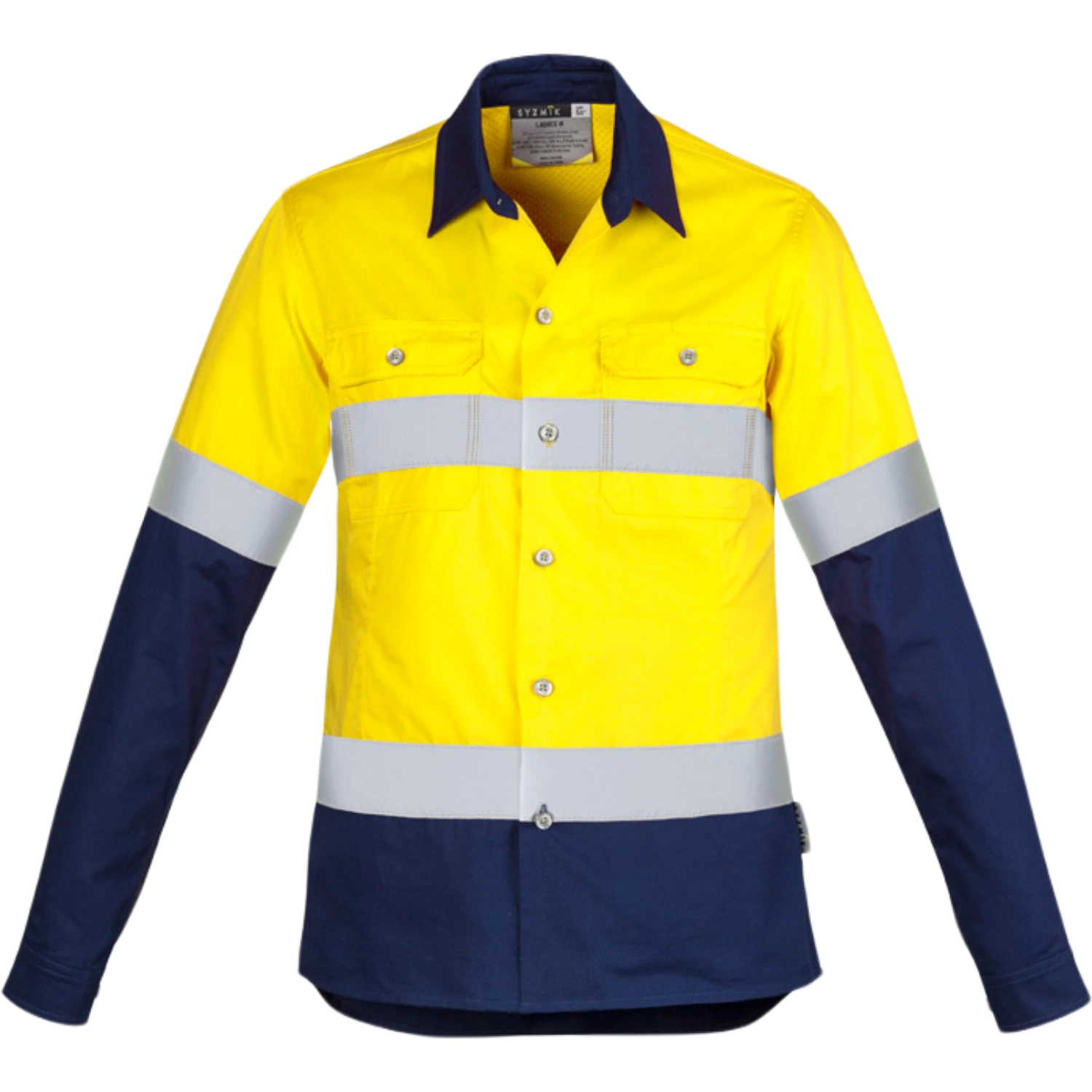 Syzmik Womens Industrial Long Sleeve Shirt ZWL123