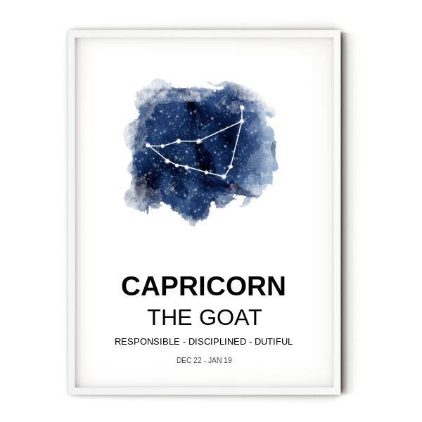 Zodiac Wall Print - Printibly