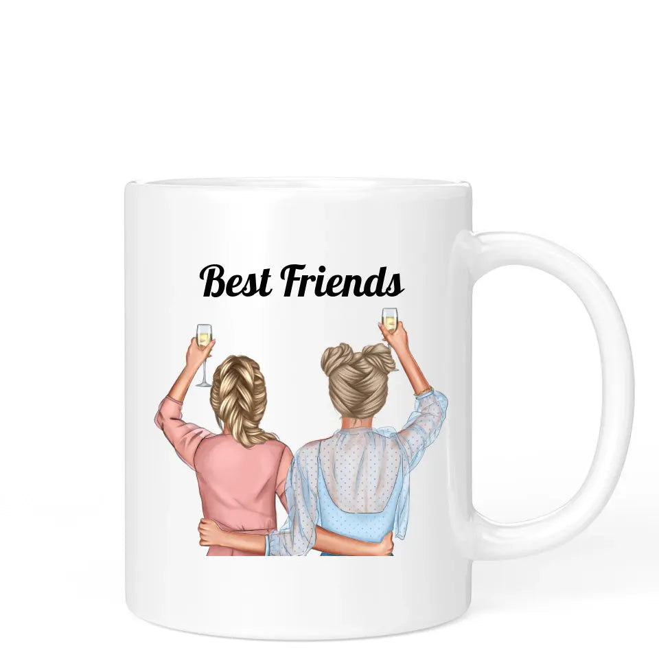 Female Best Friends Mug