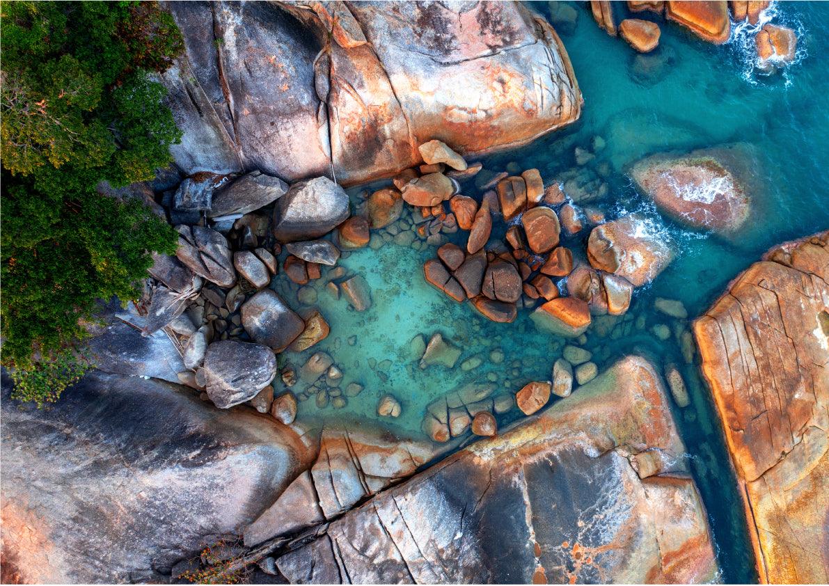 The Rockpool Wall Print - Printibly