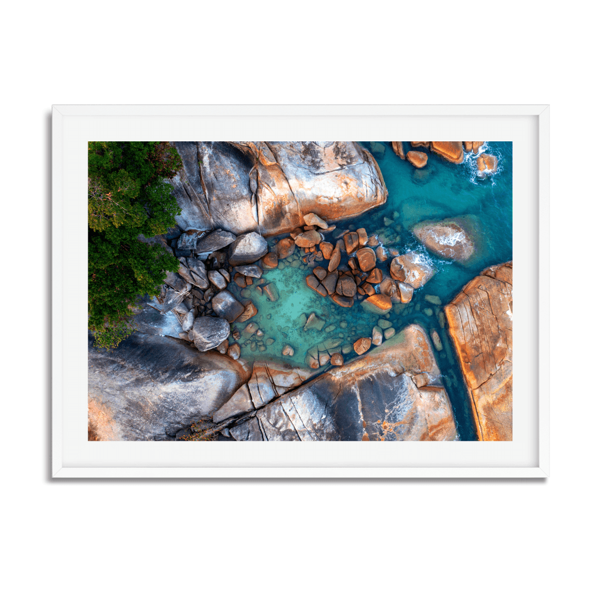 The Rockpool Wall Print - Printibly