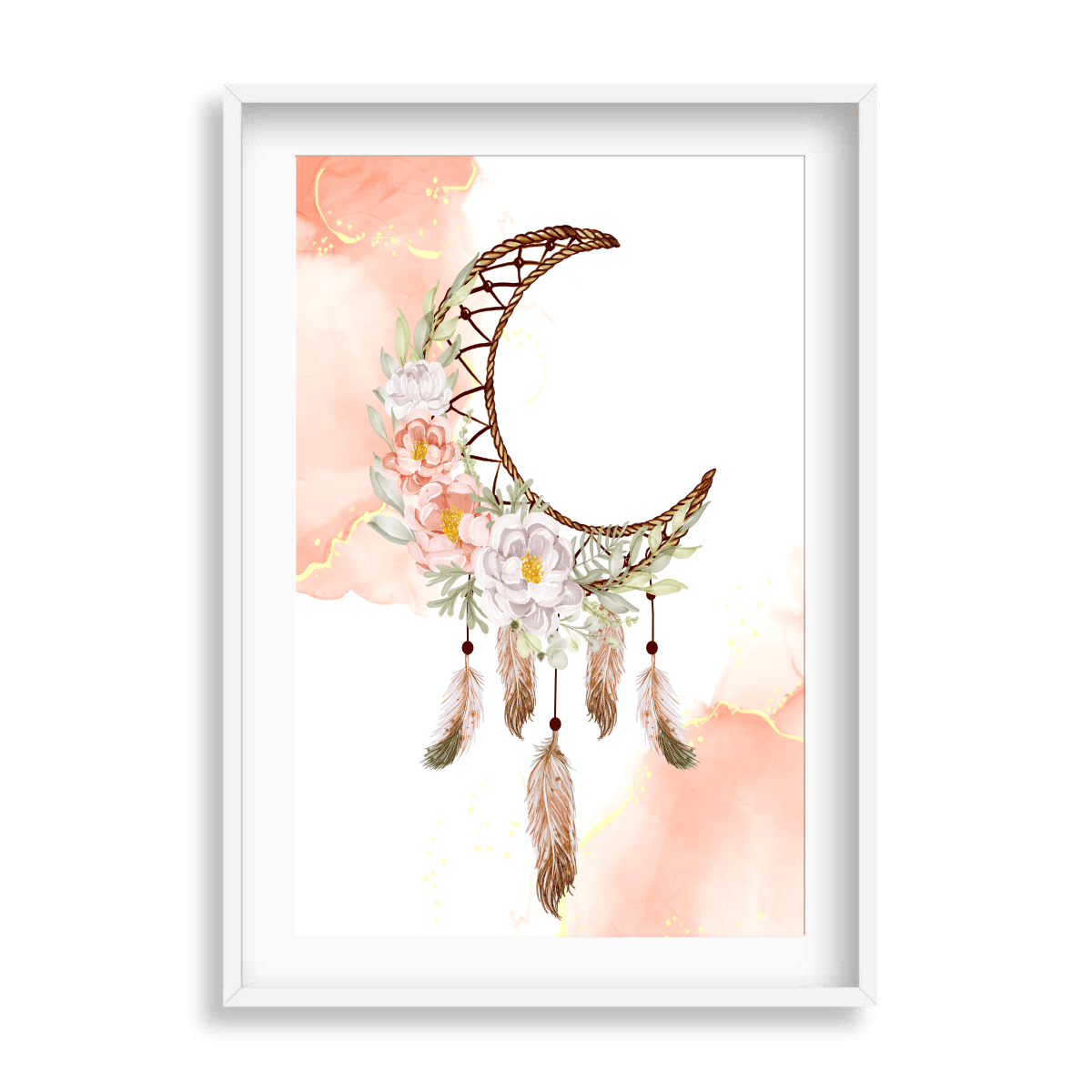 Dreamcatcher Pastel Pink - Printibly