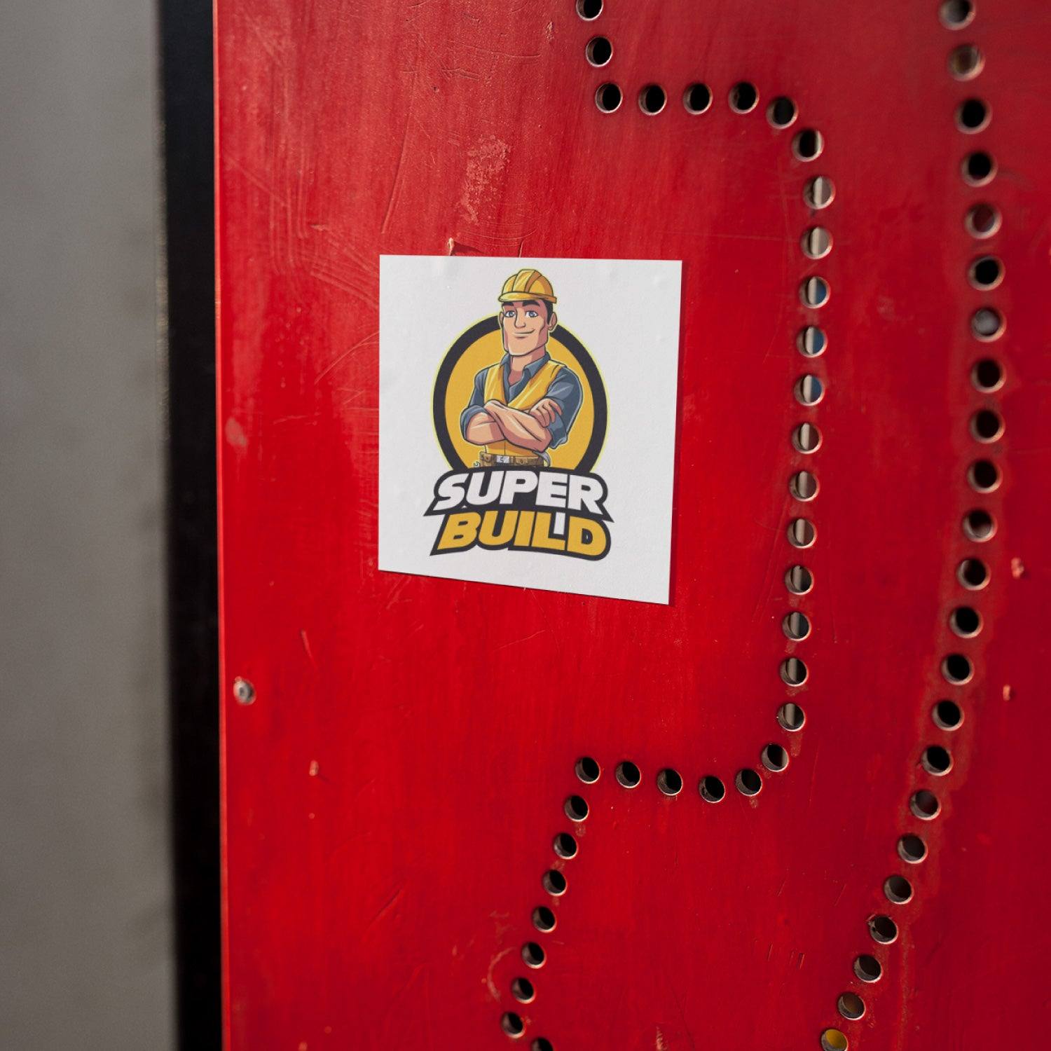 Regular Square Sticker Labels Sheet - Printibly