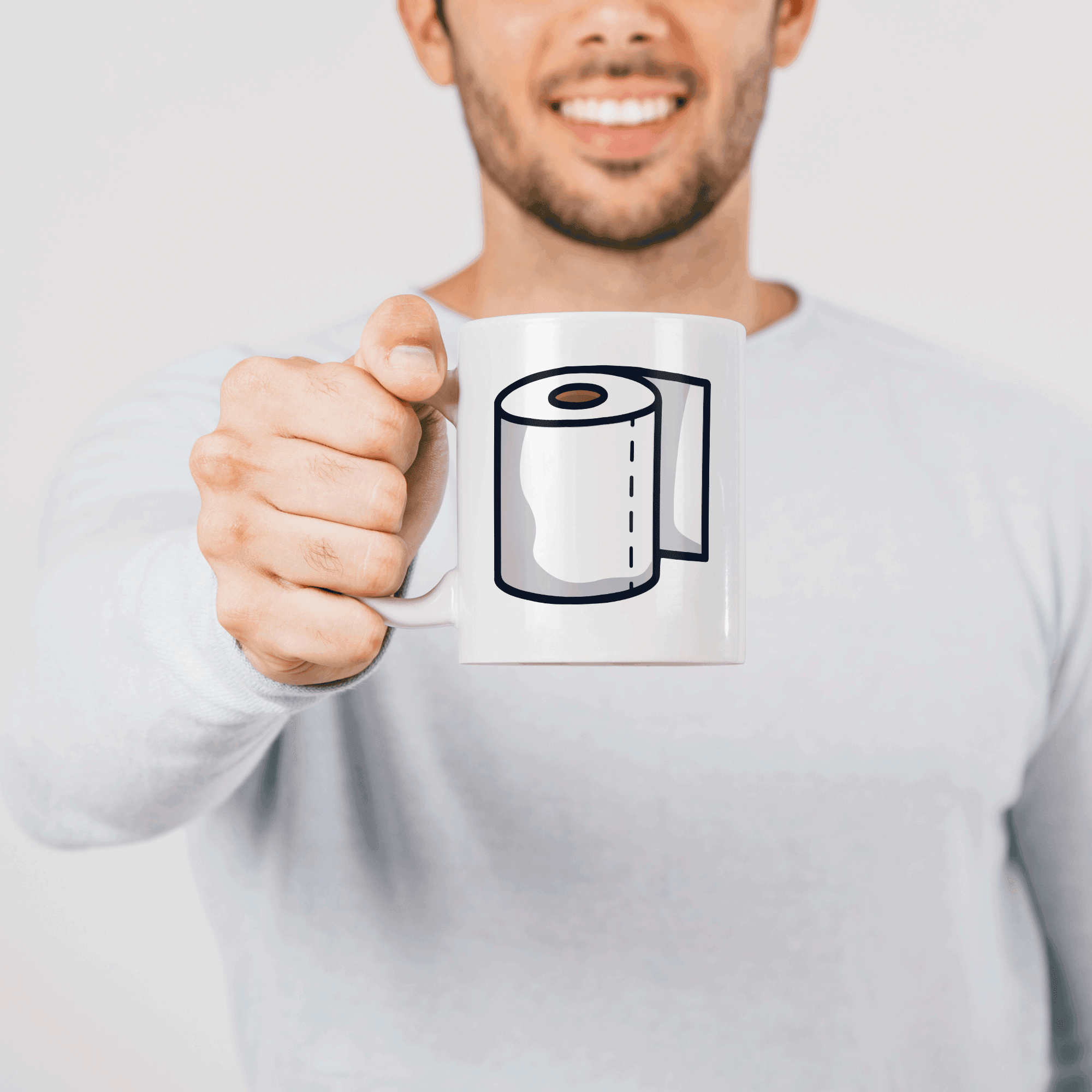 One Fart Away From A Poo Mug - Printibly