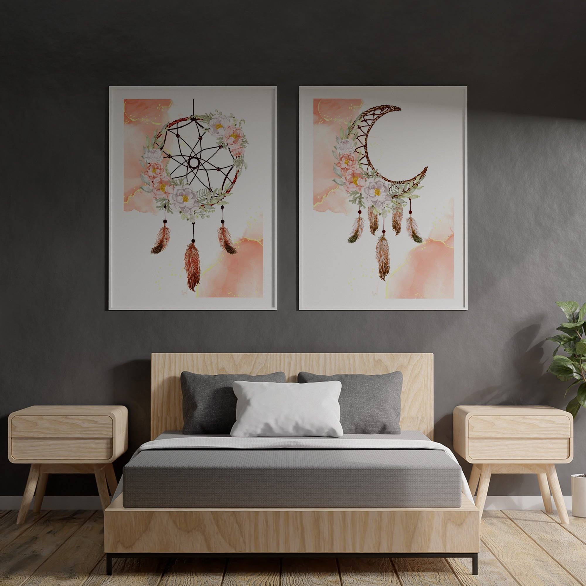 Dreamcatcher Pastel Pink - Printibly