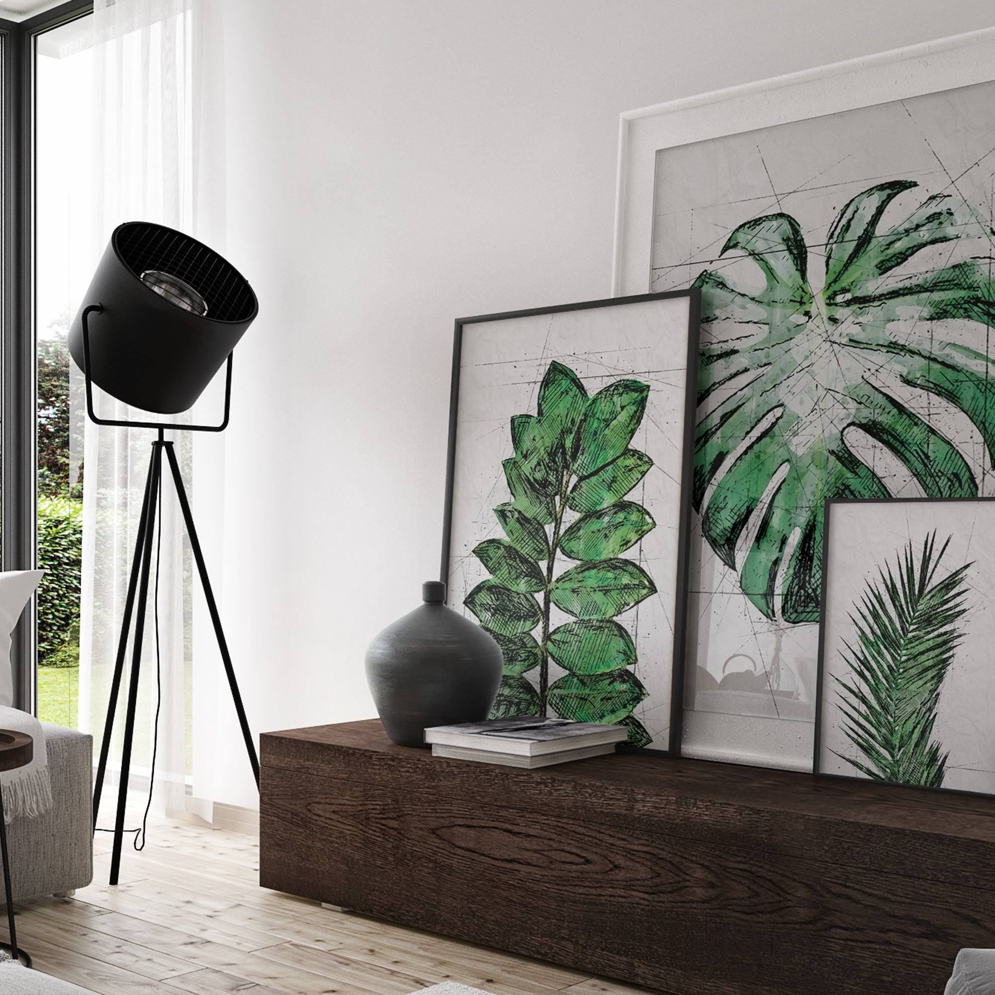 Tropical Green Leaf Prints - Printibly