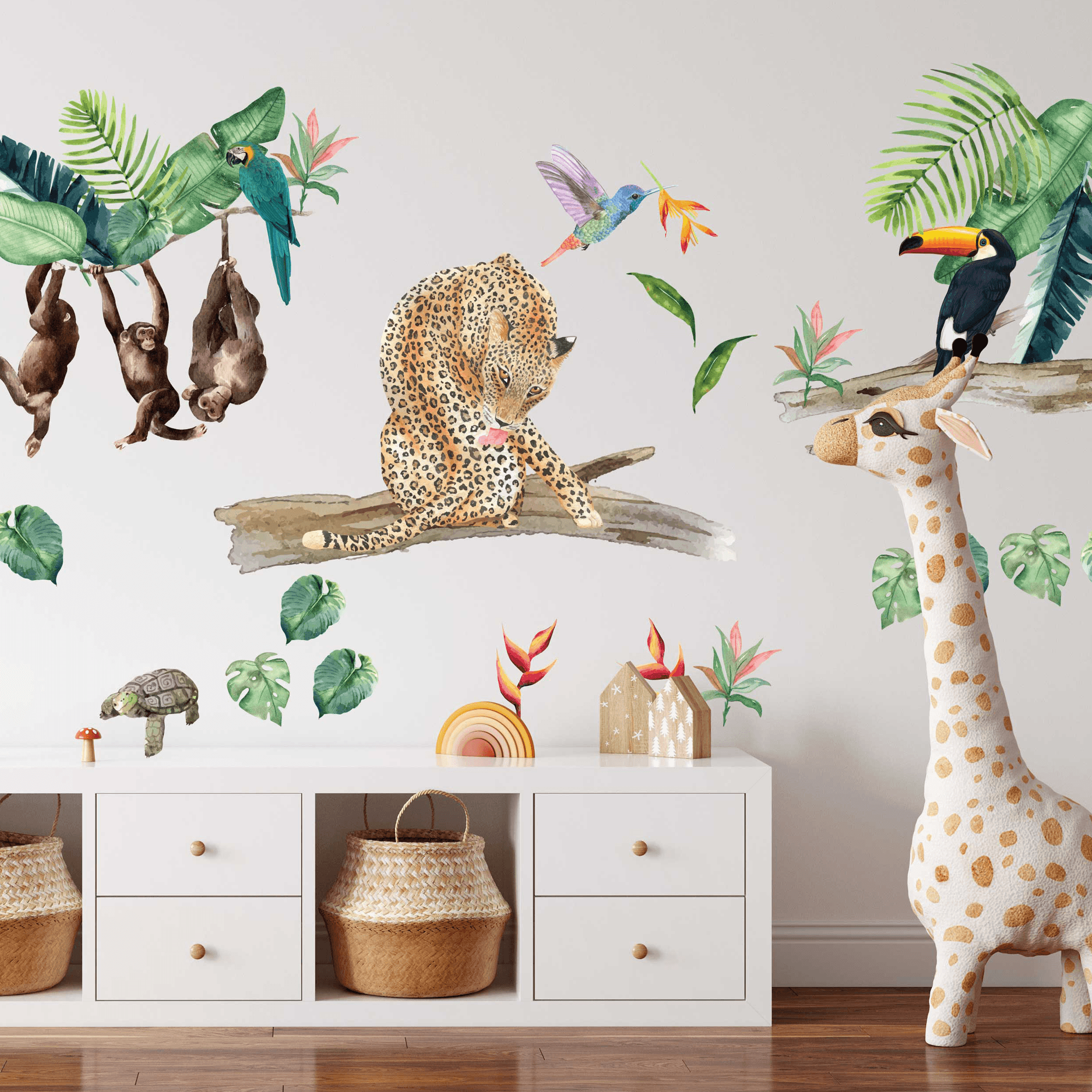 Tropical Jungle Decal - Printibly
