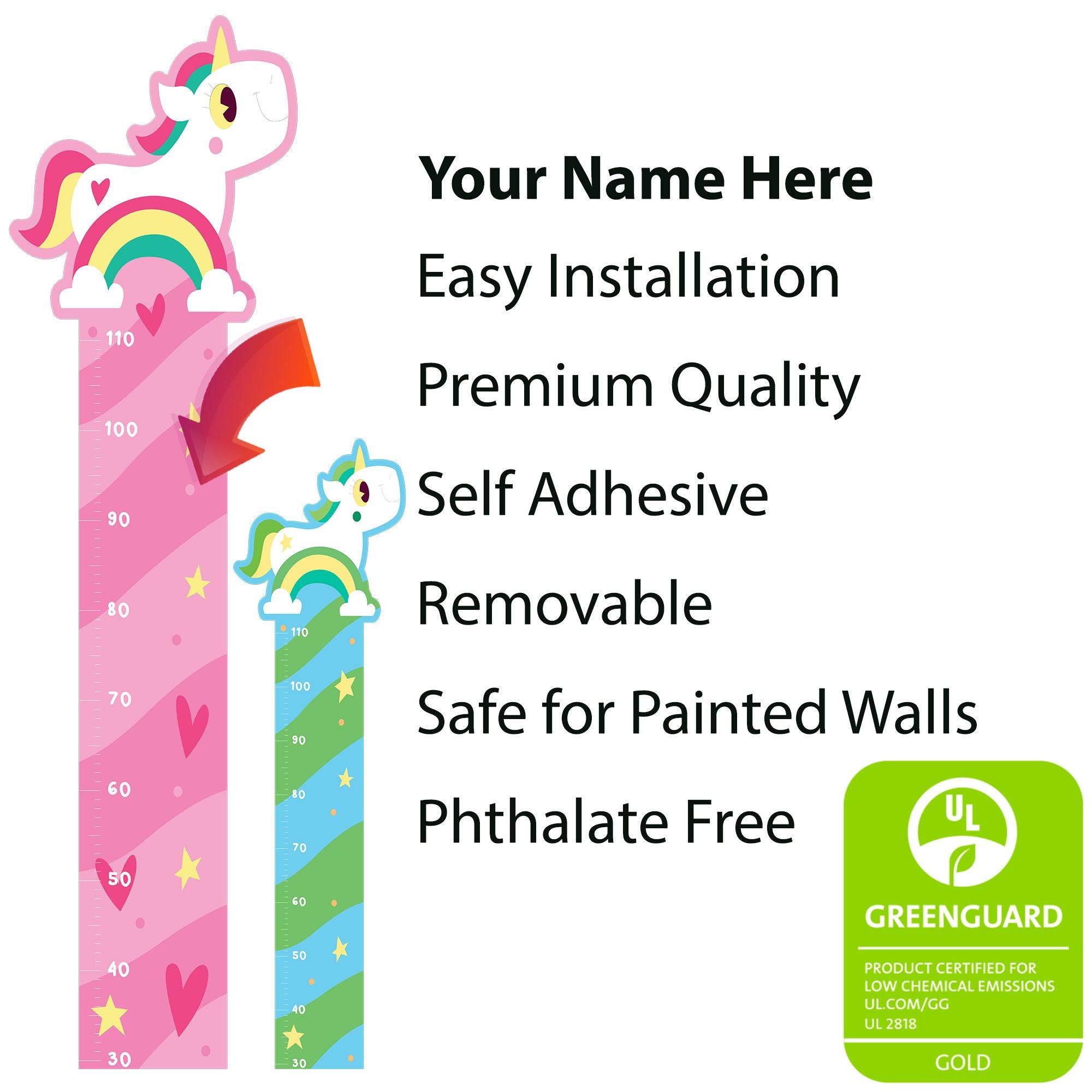 Unicorn Growth Chart - Printibly
