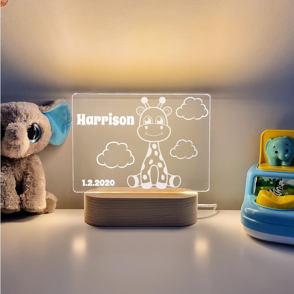Baby Giraffe Night Light - Printibly