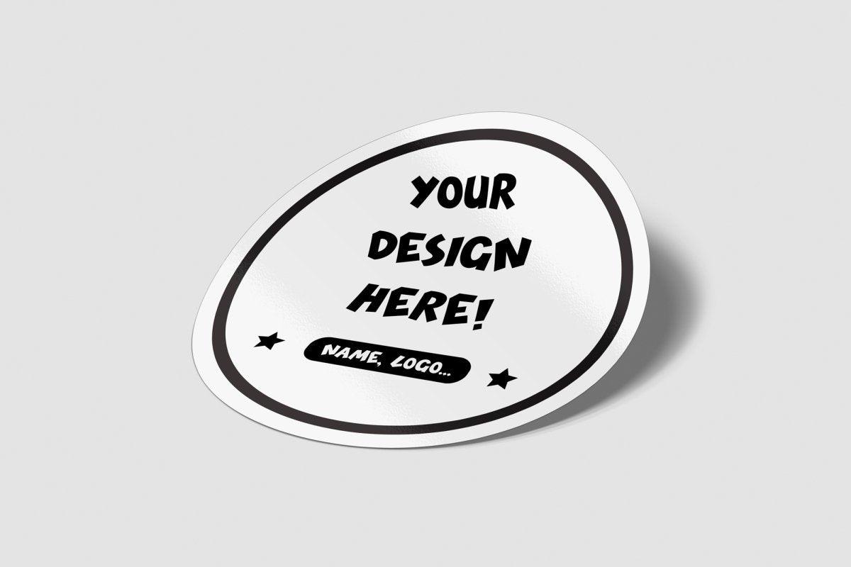 Regular Circle Sticker Labels Sheet - Printibly