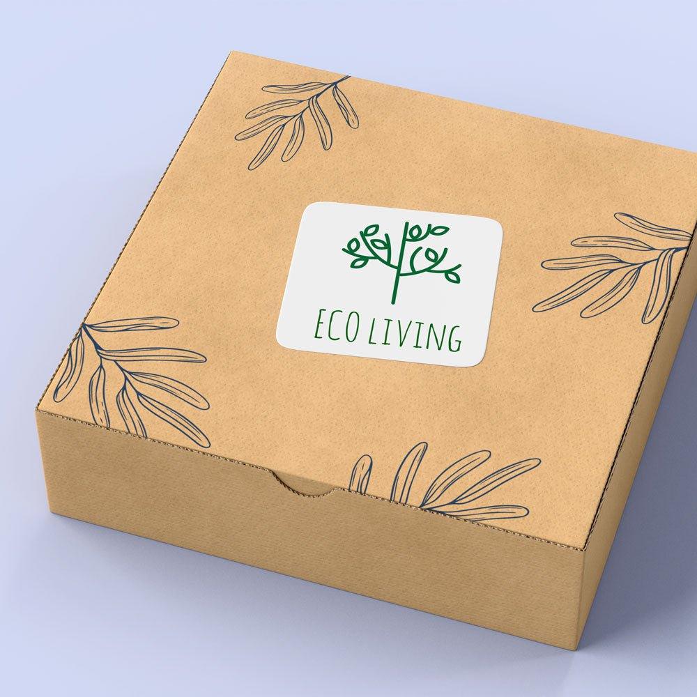 Value Square Sticker Labels Sheet - Printibly