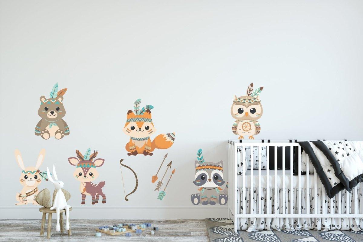 Tribal Woodland Animal Decal - Printibly