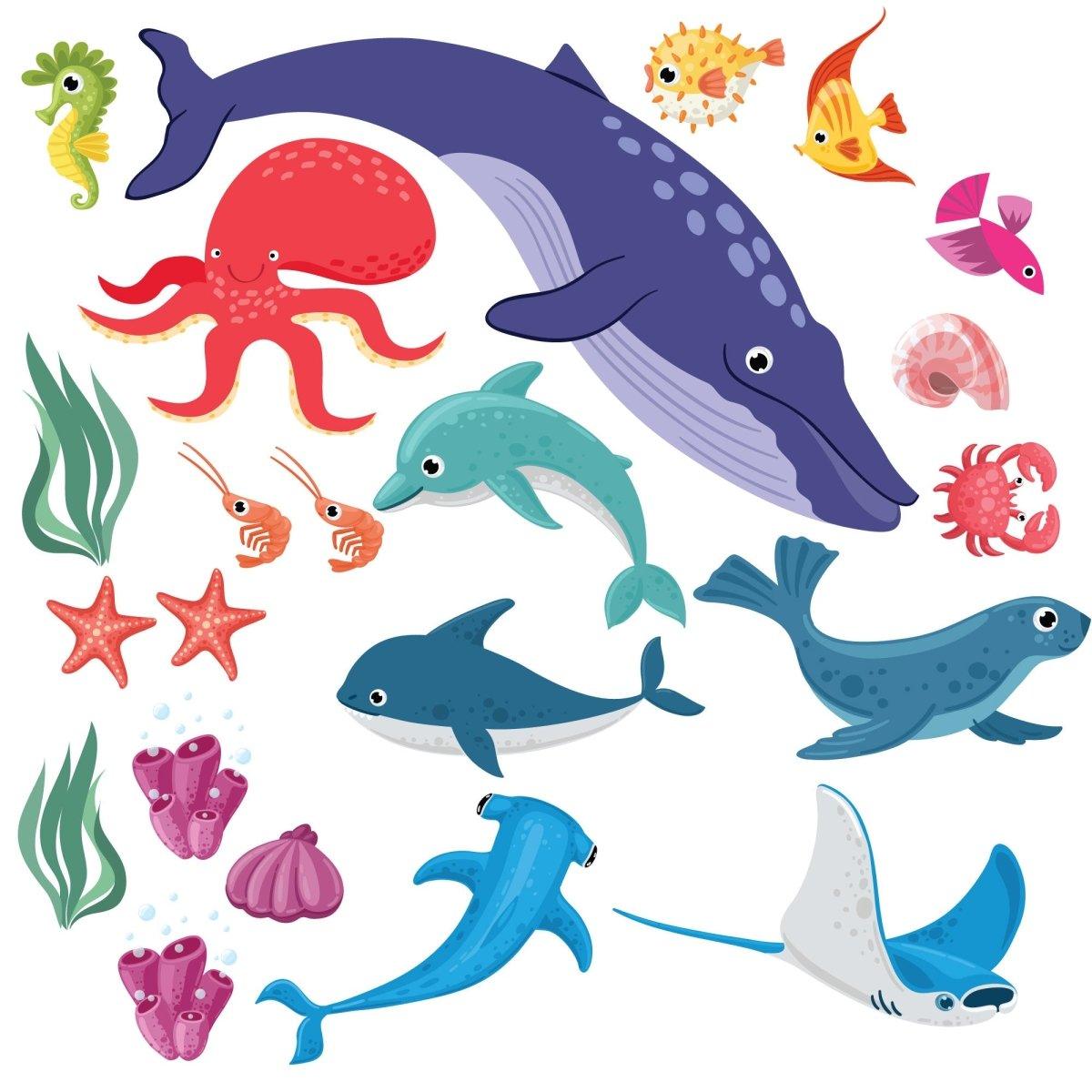 Under The Sea Decal - Printibly
