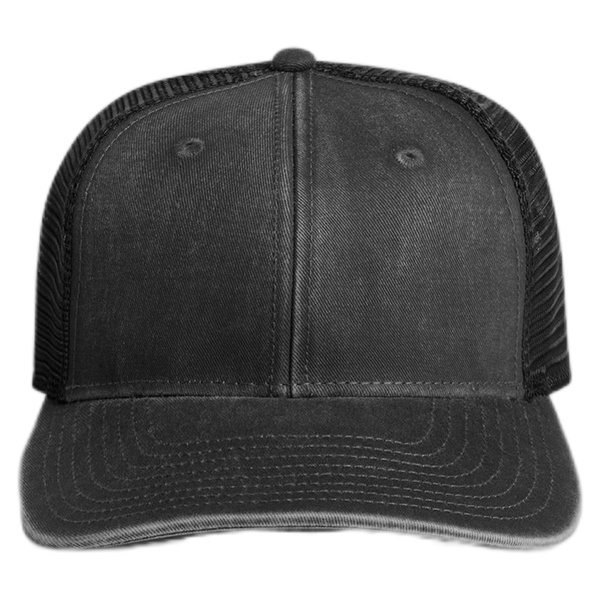 1102 - Faded Black - front