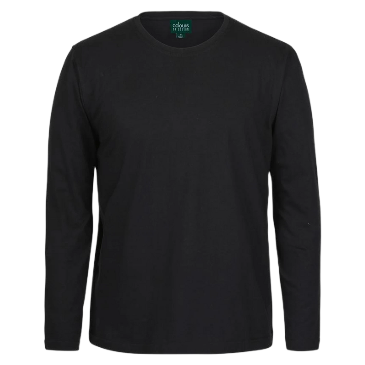 C of C Long Sleeve Non-Cuff Tee 1LSNC - Black