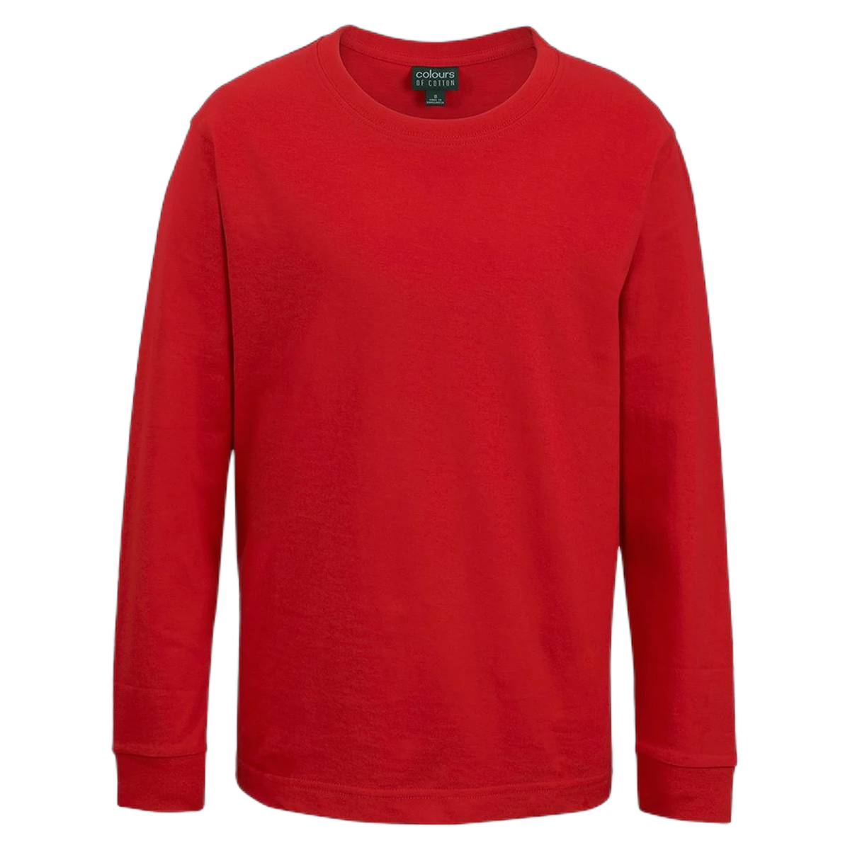 C of C Kids & Adults Long Sleeve Tee 1LS - Red