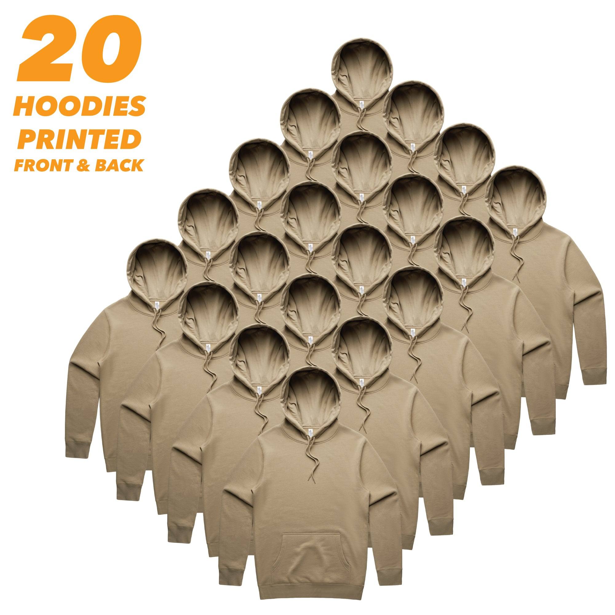 20 x Stencil Hoodie Pack - Printibly