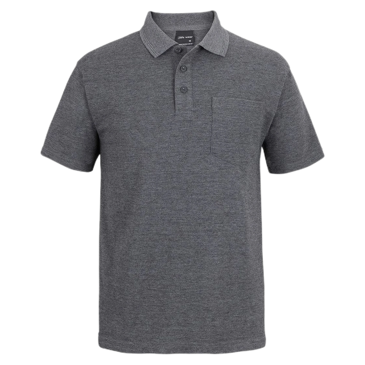 JB's 210 Pocket Polo 210P - Charcoal Marle
