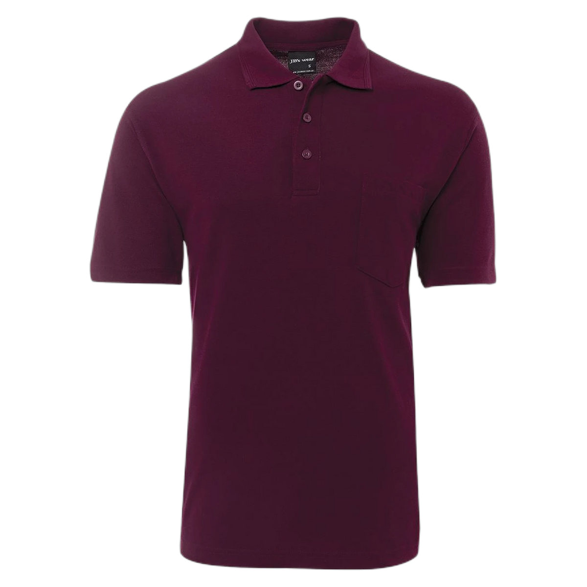 JB's 210 Pocket Polo 210P - Maroon