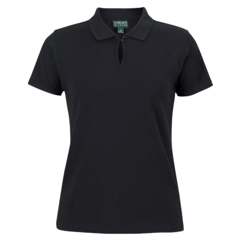 C of C Ladies Cotton S/S Stretch Polo 2STS1