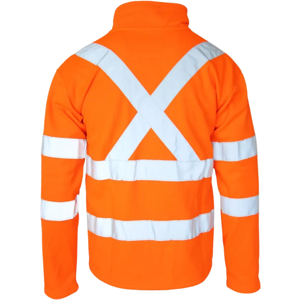 DNC HiVis X Back Rain Jacket Biomotion Tape 3996