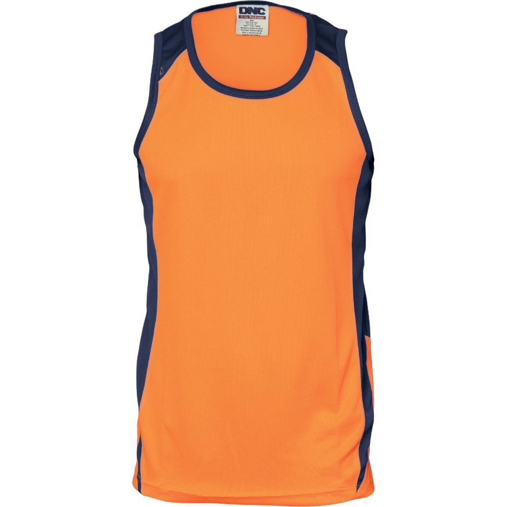 DNC Cool Breathe Action Singlet 3842