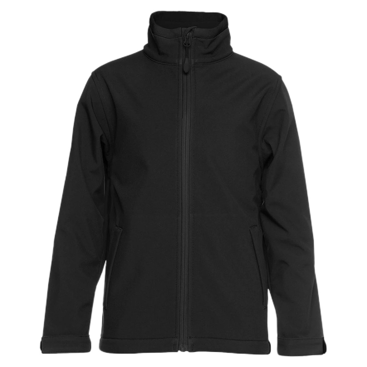 Podium Adults & Kids Three Layer Softshell Jacket 3WSJ - Black