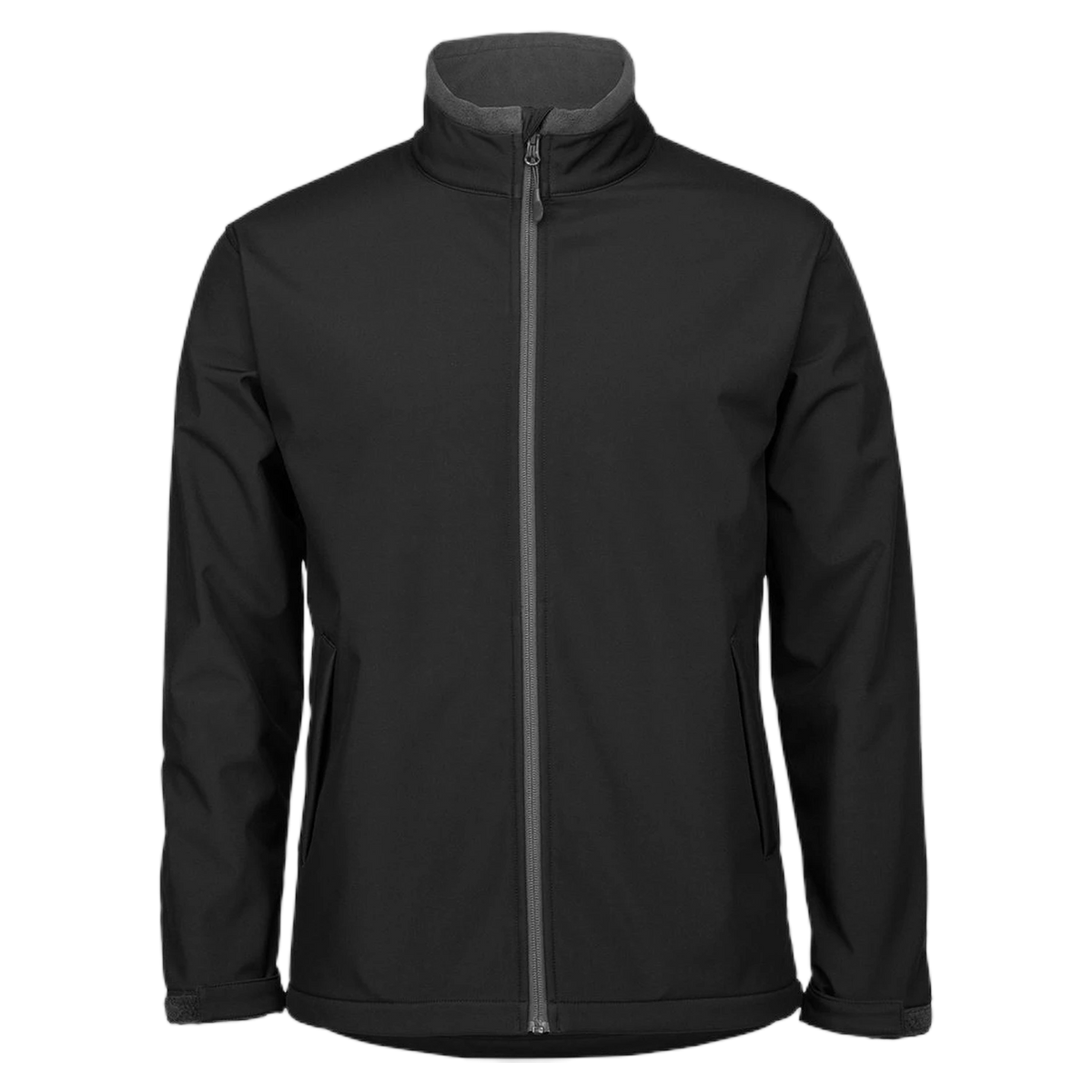 Podium Adults & Kids Three Layer Softshell Jacket 3WSJ - Black/Charcoal