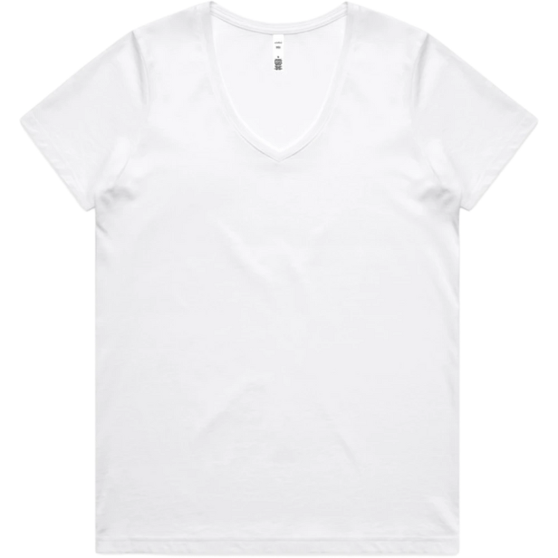 AS Colour Womens Maple V-Neck Tee 4023