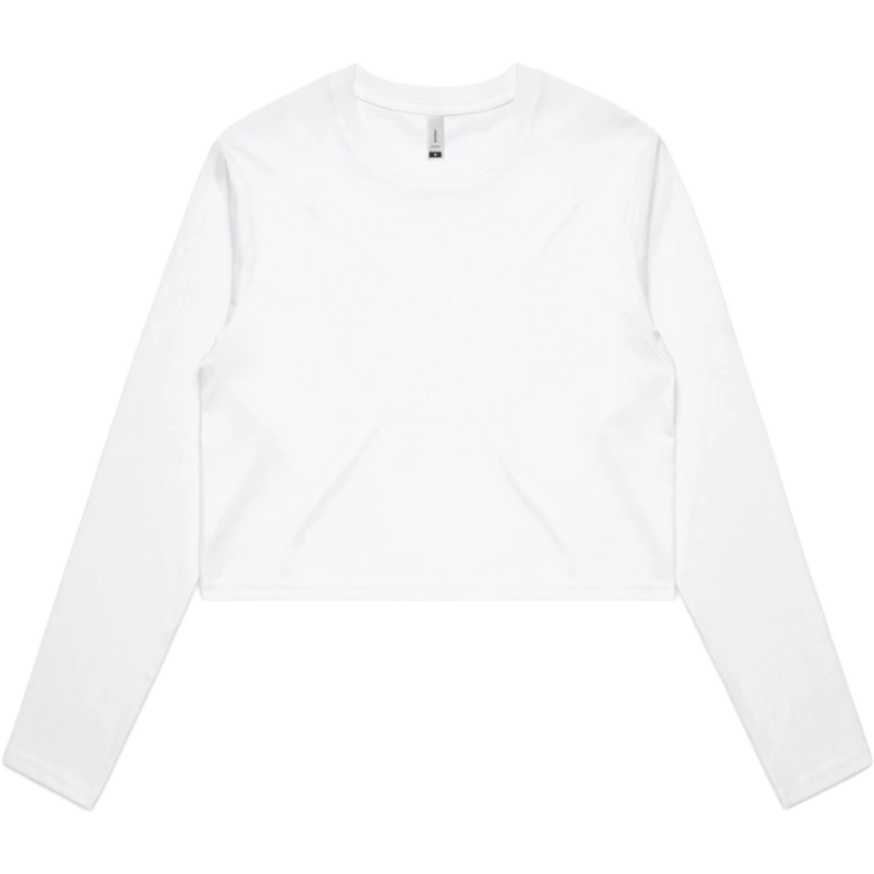 AS Colour Womens Crop Long Sleeve 4058