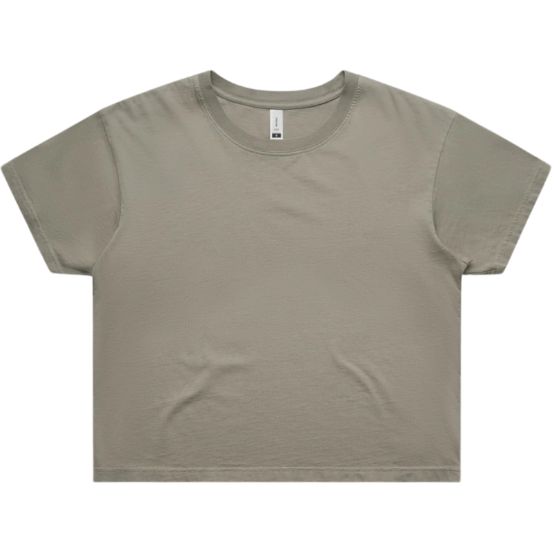 AS Colour Womens Faded Crop Tee 4062F