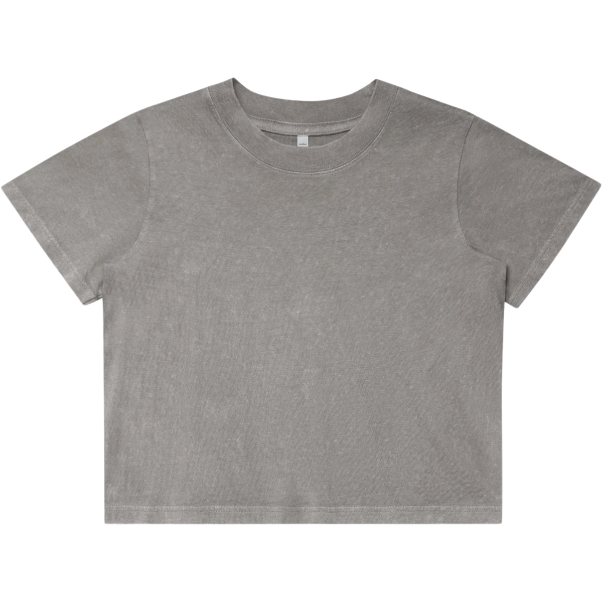 AS Colour Womens Heavy Stone Wash Crop 4086