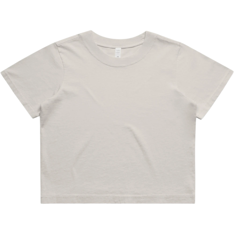 AS Colour Womens Heavy Faded Crop Tee 4089