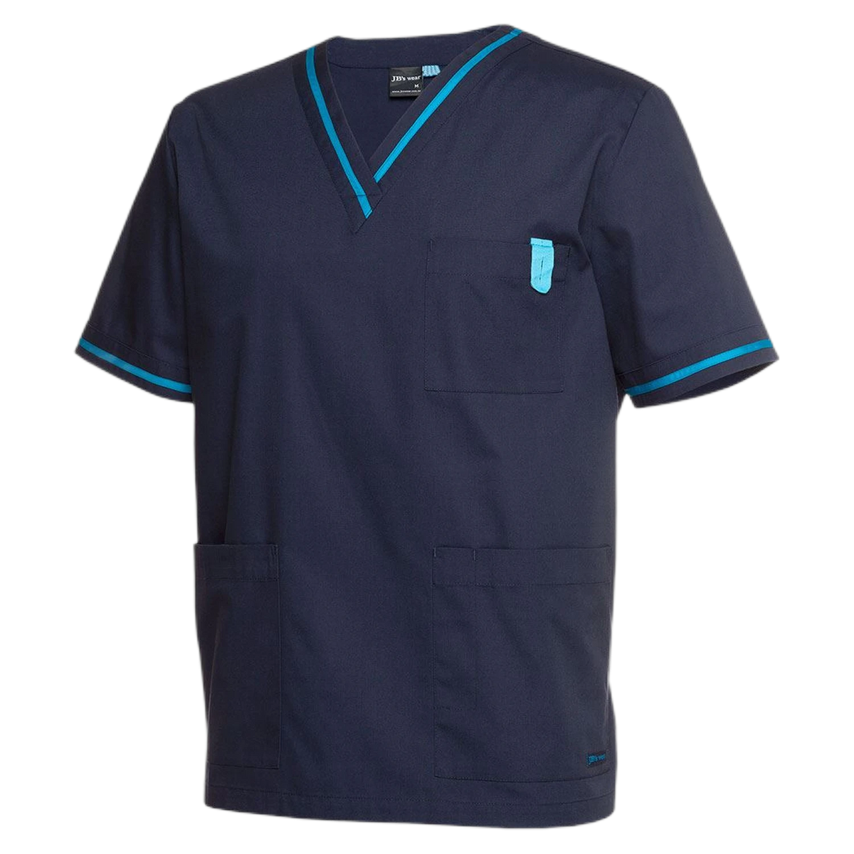 JB's Contrast Scrubs Top 4SCT