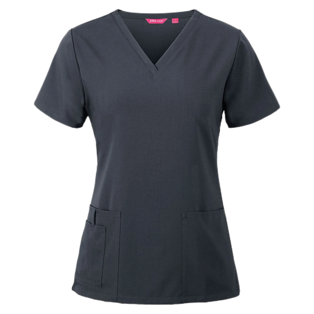JB's Ladies Nu Scrub Top 4SNT1 - Graphite