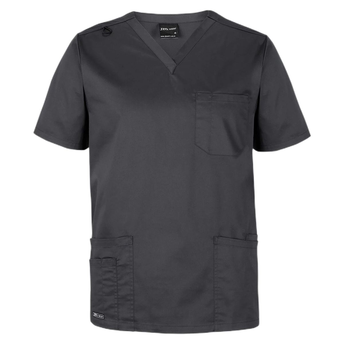 JB's Unisex Premium Scrub Top 4SPT - Charcoal