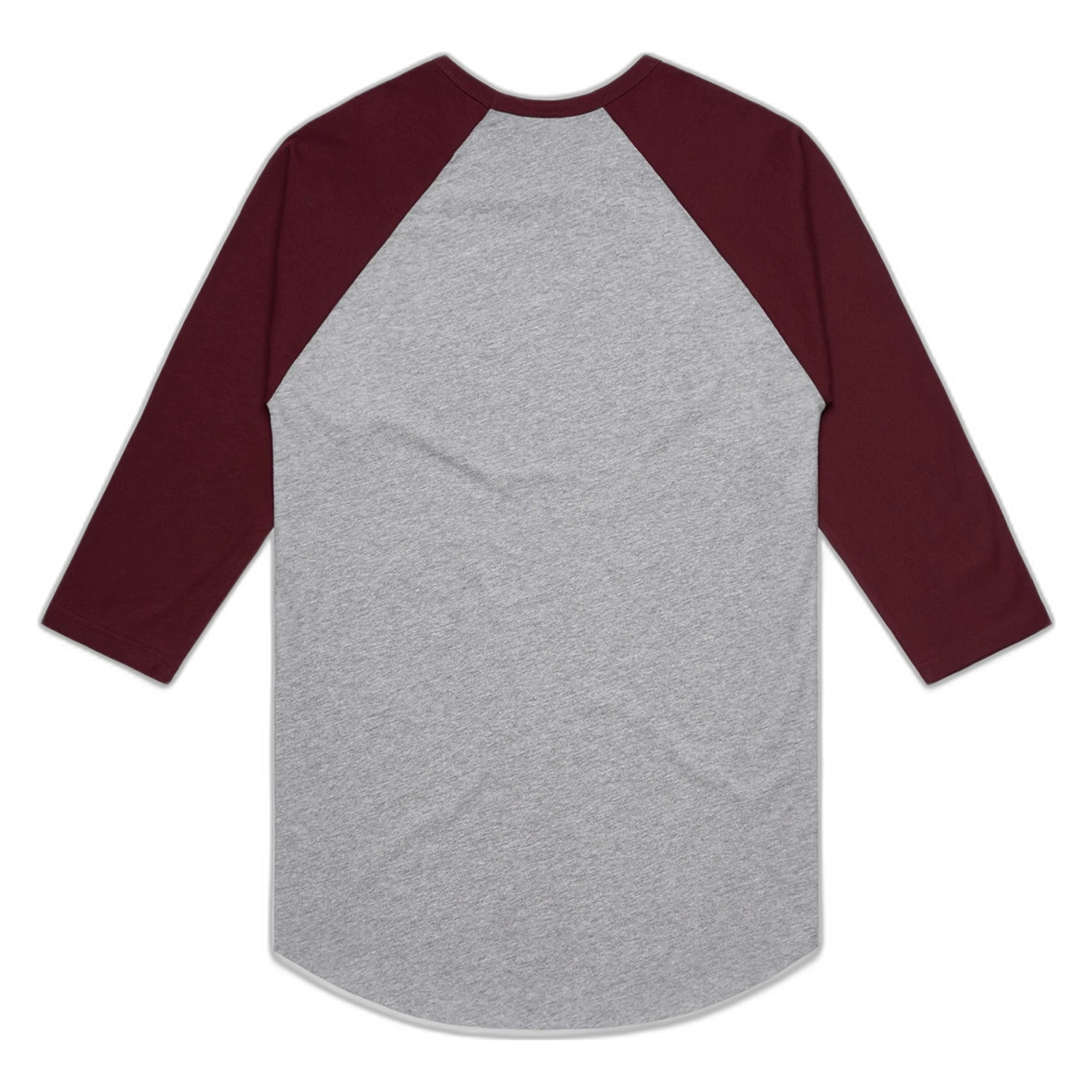5012 grey marle burgundy back