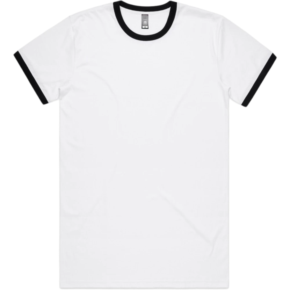 Custom Printed T-Shirt AS Colour Ringer Tee 5053 | Printibly