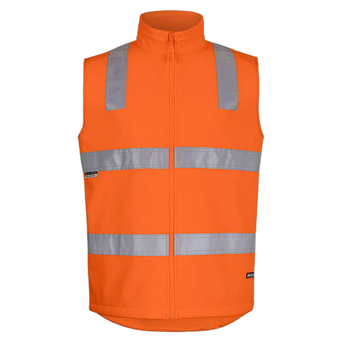 JB's Hi Vis (D+N) Softshell Vest 6D4LK - Orange